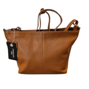 Sac Cabas en cuir marron